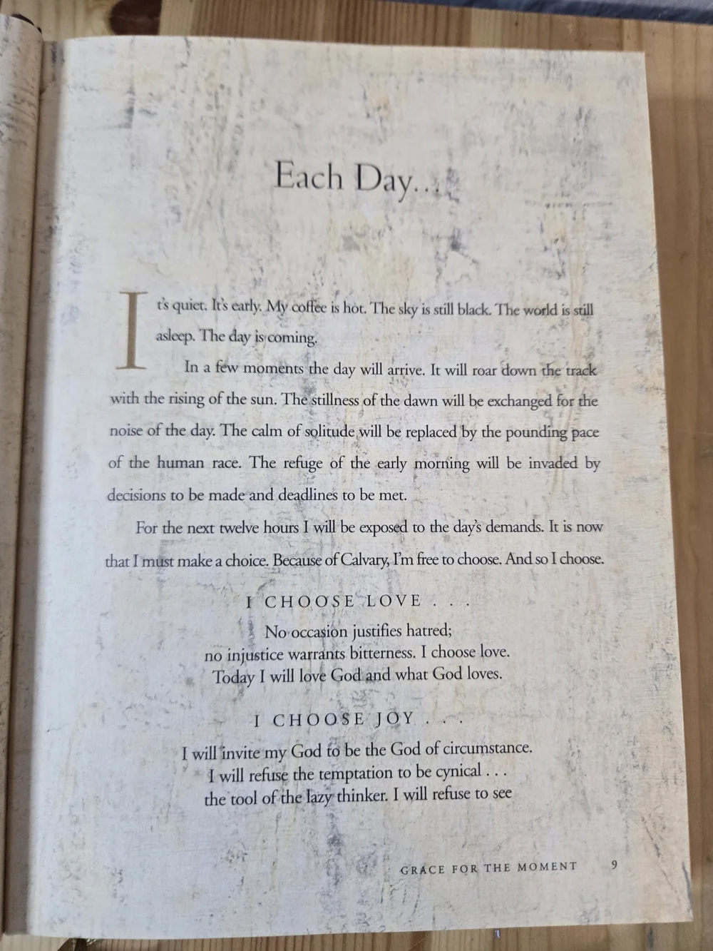 Grace for the Moment, Inspirational Journal